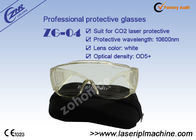 Od 5+ Przezroczyste okulary ochronne do lasera CO2 10600 nm