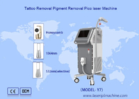 Q Switch Nd Yag Picosekundowa maszyna do usuwania tatuaży laserowej Wybielanie skóry