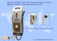 Profesjonalna laserowa maszyna do usuwania włosów w domu 755nm 808nm 1064nm
