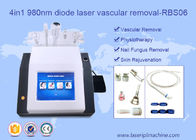 Spider Vein Removal Skin Machine odmładzania skóry Laser diodowy 980 nm Częstotliwość 1 - 10 Hz