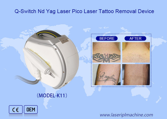 Maszyna laserowa Nd Yag 1064nm do usuwania tatuaży za pomocą lasera węglowego