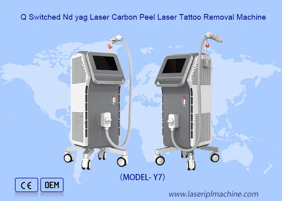 Maszyna do usuwania tatuaży laserowej o długości 4 fal Picosekunda do usuwania porów Peeler węglowy
