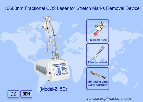 3 w 1 Rf Tube Fractional Co2 Laser Device For Acne Scars Removal Machine do pielęgnacji skóry