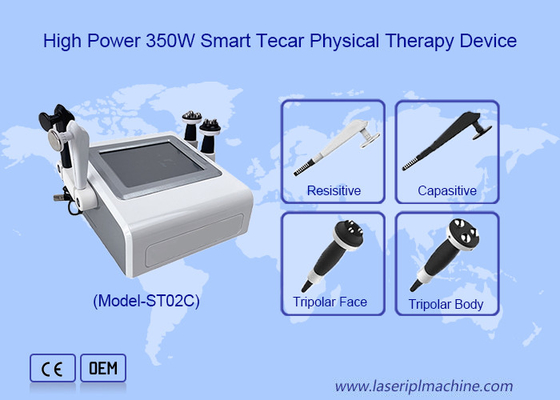 4in1 Maszyna Tecar CET RET RF Fizjoterapia Podnoszenie twarzy 448 Khz Masaż ciała