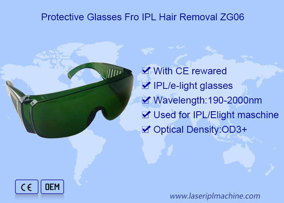 Q Switch IPL Hair Removal OD3 Laserowe usuwanie owłosienia Okulary ochronne