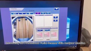 Przenośna maszyna do analizy skóry Magic Mirror 3D Tester twarzy do użytku domowego