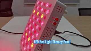60 sztuk do użytku domowego ulga w bólu ciała redukcja czasu regeneracji NIR 630nm 660nm panel do terapii światłem czerwonym LED