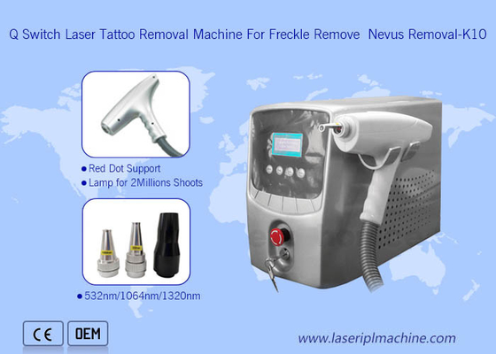 CE Zohonice Q Switched Nd Yag Laser Machine Freckle Usuń usuwanie Nevus