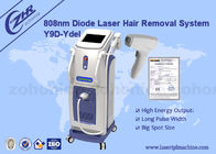 Moc 2000W!  Laserowe usuwanie włosów laserowych 808nm / laserowa maszyna do usuwania włosów 755nm