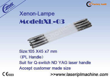 7mm Dia Nd Yag Laser Ipl Xenon Flash Lamp Suit dla Qswitch ND YAG laser