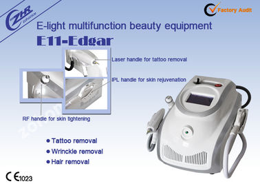 Ocieplenie wiązania E Light IPL RF Machine do usuwania kolorowych plam tatuażowych