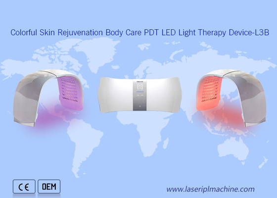 Lekarstwo klasy 7 Kolorowe odmładzanie skóry, pielęgnacja ciała Pdt Led Light Therapy Machine