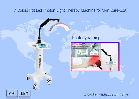 7 kolorów Pdt Led Foton Therapy Face Lifting Beauty Machine For Skin Care.