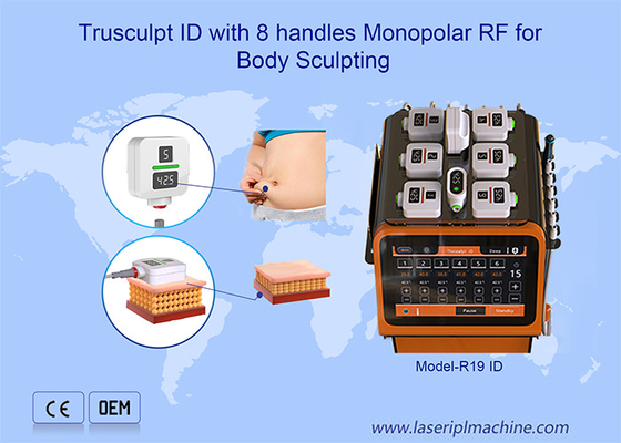 CE Rf Beauty Equipment 2MHz Redukcja tłuszczu Przenośny Trusculpt Id