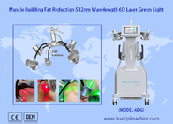 Niski poziom 6D Laser Redukcja tłuszczu 532nm Zielony 635nm Terapia czerwonym światłem Urządzenie do terapii zimnym laserem