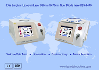 1470 Nm Dioda laserowa liposukcja włókna optycznego przenośna Nieoperacyjna