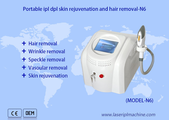 No Pain Ipl Beauty Machine Kolorowy wyświetlacz LCD dla odmładzania twarzy