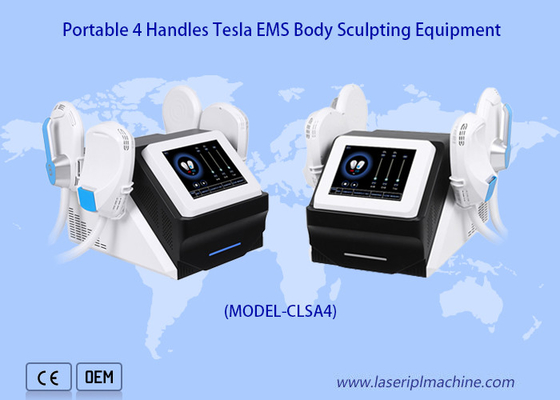 Elektromagnetyczna maszyna Hi Emt Użytek domowy Komercyjne 4 uchwyty robocze Spalanie tłuszczu