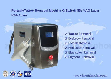 Portalbe Q Switch Nd Yag Laser Usunięcie tatuażu Usunięcie brwi Maszyna do pigmentu wieku