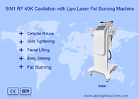 Maszyna kawitacyjna 6w1 40k Utrata masy ciała Ultradźwiękowe urządzenie próżniowe Rf Lipo Laser