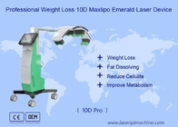 Terapia laserowa szmaragdowa 10d Nieinwazyjna utrata tłuszczu 635nm 532nm Odchudzanie
