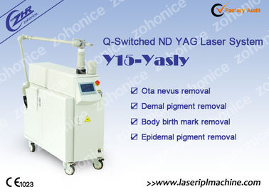 Q Przełączony Nd Yag 1064nm 532nm 755nm Pico Druga Maszyna do usuwania tatuaży laserowej