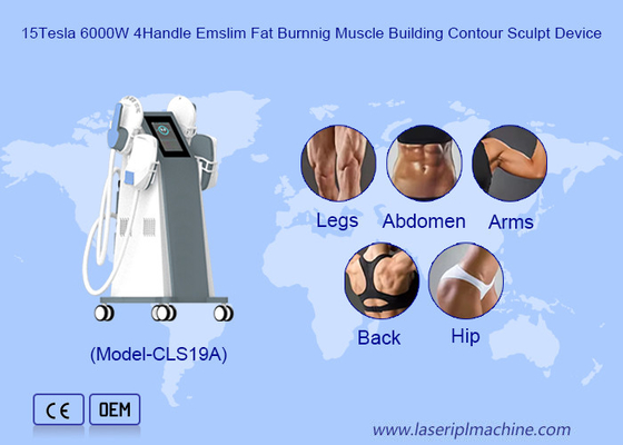 Wysokiej częstotliwości EMS Slimming Electromagnetic EMS Shaping Sculpting Machine dla uda