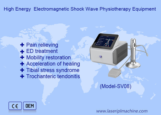 Przenośna terapia fal uderzeniowych elektromagnetycznych w celu złagodzenia zaburzeń erekcji i bólu