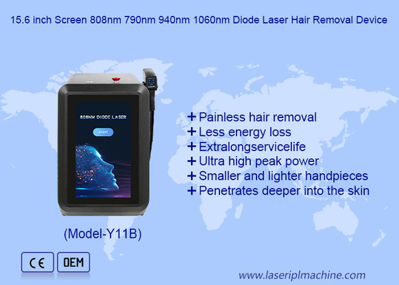 4 długości fali zimny laser 1-10HZ Diodowy laser całego ciała depilacja maszyna kosmetyczna