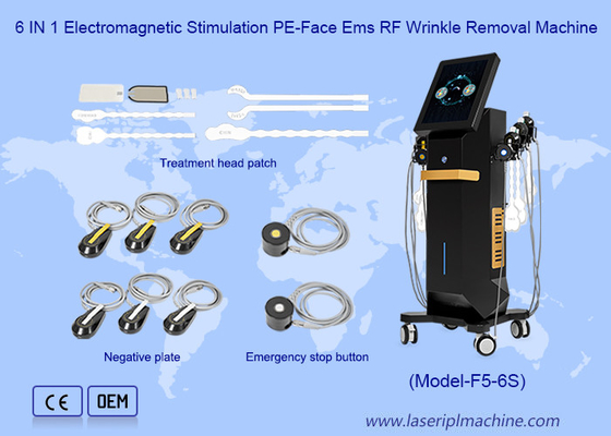 6 W 1 Stymulacja elektromagnetyczna EMS RF Rzeźba twarzy EMRF Maszyna