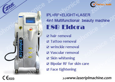 1Hz - 5HZ Pionowy 3 IN 1 E-light + maszyna do usuwania włosów YAG firmy IPL dla salonu kosmetycznego