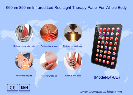 Przenośny bezprzewodowy 620 nm Led Light Therapy Sleep Improvement Led Light Panel