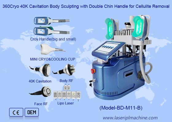 360 Cryo Vacuum RF Lipo Laser 6 w 1 Fat Freezing Weight Loss Body Slimming Machine