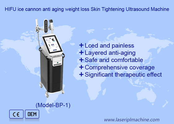HIFU V Line Ice Cryo Ultrasound Maszyna odmładzająca skórę