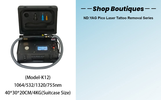 Q Switch Nd Yag Laser Machine For Carbon Peeling Usunięcie piegi Usunięcie tatuażu