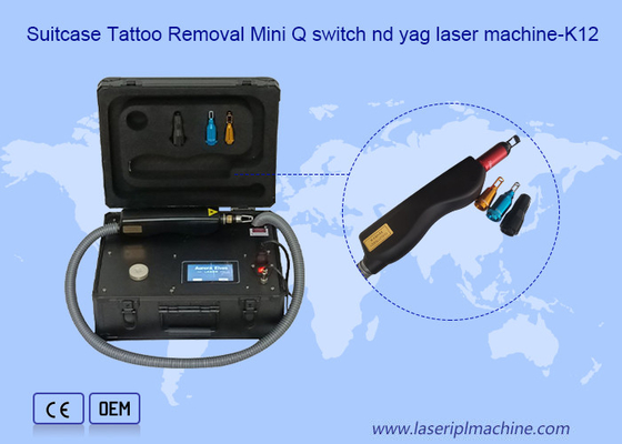 Q Switch Nd Yag Laser Machine For Carbon Peeling Usunięcie piegi Usunięcie tatuażu