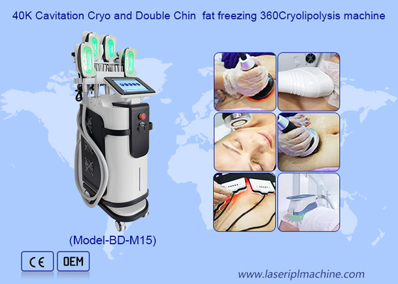 5 w 1 Criolipolisis Cellulite Reducer Double Chin 360 stopni Cryo Machine