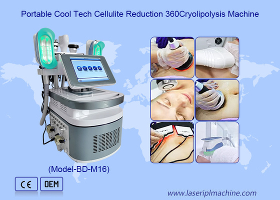 40K Kawitacja i RF skóra zaciśniająca Przenośna 360Cryo Fat Freezing Machine