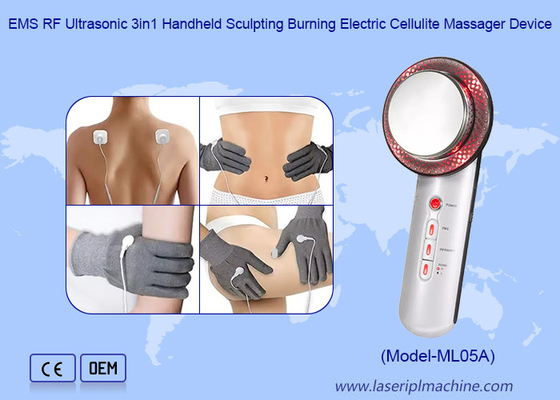 Użycie domowe Masaż twarzy Ems Ultrasonic Cavitation Infrared RF urządzenie kształtujące ciało