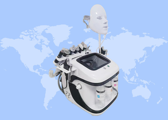 9 w 1 do pielęgnacji skóry usuwająca zmarszczki Aqua Peel Hydro Jet Peeling Rf Microdermabrasion Facial Machine