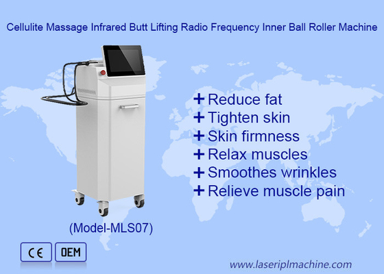 360 stopni obracające się 7 głów 2 w 1 masaż ciała konturowania wewnętrznego koła Roller Rf Therapy Machine
