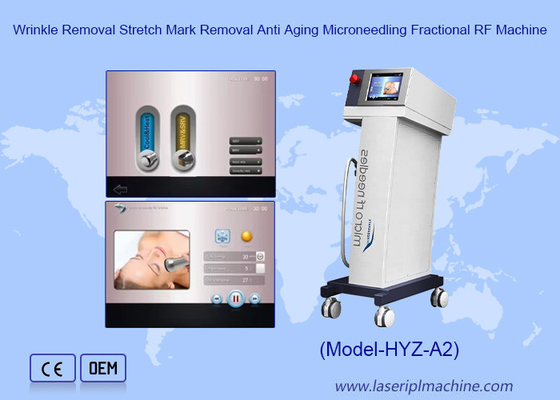 2 w 1 Chłodzący Cryo Hammer Fractional Microneedle RF Machine do odmłodzenia skóry