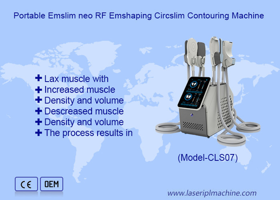 Nieinwazyjne 4 uchwyty Hi Emt Body Slimming Fat Burner RF Ems Muscle Sculpting Machine
