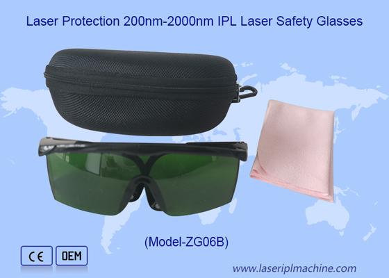200-2000nm OD4+ IPL Laserowe okulary ochronne dla okularów do usuwania włosów laserowych