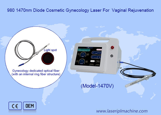 980nm 1470nm Diodowy laser do liposukcji usunięcia hemoroidów, zaciśnienia pochwy i żylaków.