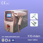 1064nm / 532nm maszyna do usuwania tatuażu laserowego Przenośna z odłączanym uchwytem