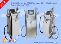 E - Light Opt Ipl Shr Rf Nd Yag Laser / 3 w 1 wielofunkcyjne urządzenie kosmetyczne