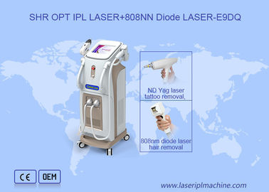 SHR OPT IPL 808nm Nd Yag Diod Laser Hair Removal Beauty Machine