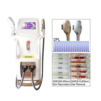 1200W DPL IPL SHR Laserowa maszyna do usuwania włosów