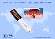 Zatwierdzony przez SGS zabieg przeciw wypadaniu włosów 660nm diodowy grzebień laserowy